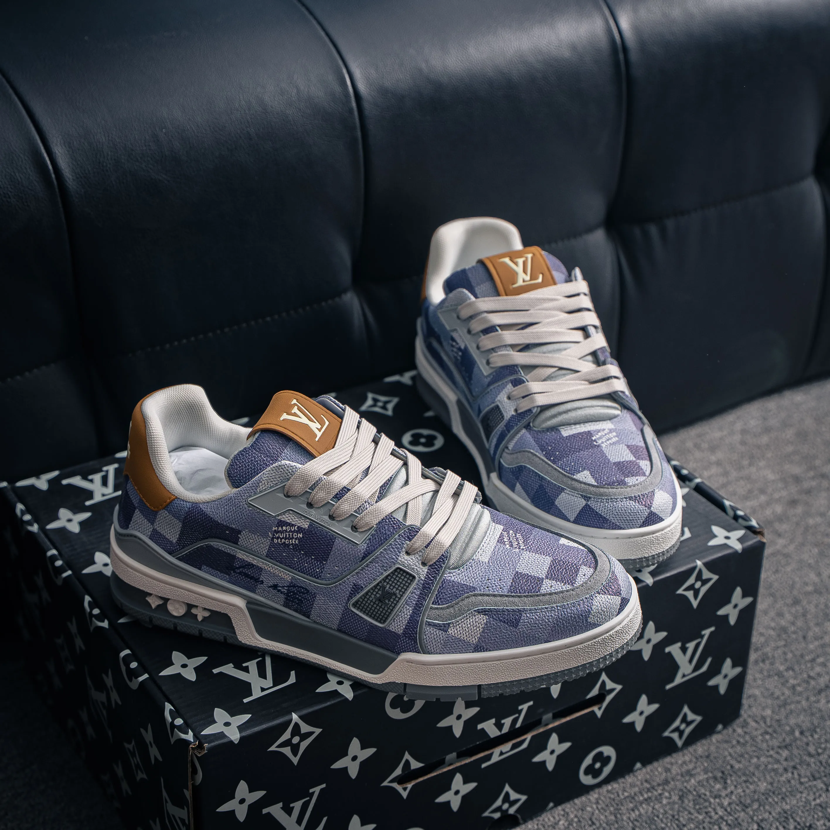 【YS 】 Premium LOUIS VUITTON LV Trainer ✦ ，Shoes ✦ 、 、 ✦ ✦